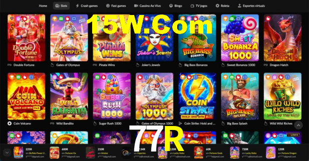 Descubra a Magia dos Jogos de Arcade no 77R